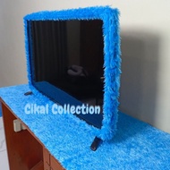 TV Tablecloth + Plain Rasfur Fur TV Headband TV Size 14-32 Inch