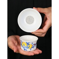Household Ceramic Tea Drain Tea Filter Tea Filter Mesh Tea Separator Tea Filter Tea Filter Integrate