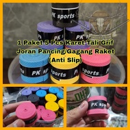 Cod 1 Paket Grif Joran Pancing isi 5 Pcs / Pelapis Gagang Joran / Grif Raket
