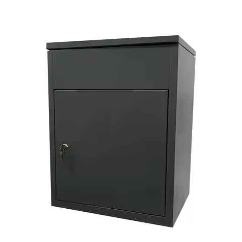 Mailbox Parcel Drop Box Garden Waterproof Package Delivery Box fast
