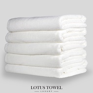 Khăn Tắm Khách Sạn 70x140cm LOTUS TOWEL 100% Cotton Cao Cấp Mềm Mịn Thấm Hút Không Ra Màu
