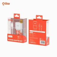 Charger olike C104C TYPE-C 1.5A charger fast power adapter set AC 110-240V charger type c fast charg