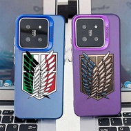 Anime Attack on Titan LOGO For Xiaomi Poco M3 M2 M4 M5 X3 F5 X6 F6 M6 X7 F7 C31 C40 C75 C55 C65 NFC 