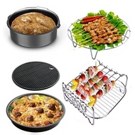 6-8 Inch Air Fryer Accessories Best Hot Fryer Accessories Set of 5 Fit All 3.5Qt-5.8Qt Air Fryers