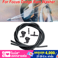 5ชิ้นชุดด้านหน้าที่ล้างกระจกหน้ารถหัวฉีดชุดปัดน้ำฝนเครื่องพ่นสารเคมีสำหรับการมุ่งเน้นDodge Ram