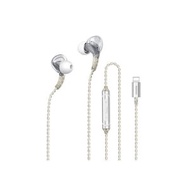 REMAX - G6（白色）RM616i iPhone耳機 ipad耳機 apple耳機線 蘋果耳機 有線 Lightning插孔 耳塞式耳機 立體聲耳機 低音 帶麥克風 with Mic micro