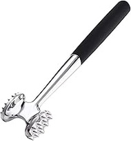 Meat Tenderizer Hammer For Steak Chicken Fish Pork, Good Grips Double Side, Heavyweight Metal Meat T