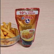 (1pcs) Swan Dimsum Fried chicken Kentucky POUCH Extra Spicy Chili Sauce 1 kg