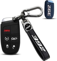 for Dodge Keychain with Soft Silicone Protection Key Case for Dodge RAM Durango 392 Challenger