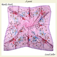 🔥Ready Stock🔥 Ayunii Tudung Hijab Bawal Satin Scarf 90cm x 90cm (P128, P129, P134, P135)