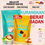 Hello Fit | Latte Hazelnut & Coklat Karamel | Slim | Diet | Kopi Kurus | Fat Burner FREE GIFT ORIGIN