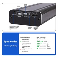 Black Spot Welder Portable Handheld Spot Welding Machine Battery Automatic Manual Spot Welder