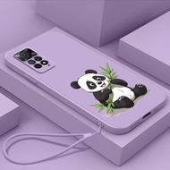 TPU Drawing Big Panda Redmi note 11 4G-Redmi note 11s-Redmi note 11 Pro 4G-Redmi note 11 Pro 5G