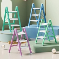 Household folding small ladder small portable telescopic thickened miter ladder multi-function ladde