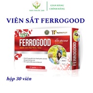 FERROGOOD iron supplement pills nourish blood, improve anemia - Box of 30 pills