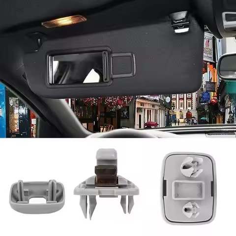 Car Sun Visor Clip Hook Bracket Hanger For Audi A1 A3 A4 A5 Q3 Q5 8U0857562A 8E0857562 Auto Sun Viso