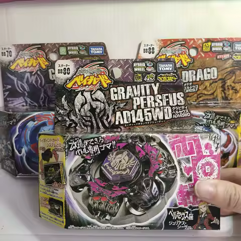 GENUINE TAKARA TOMY BB80 Gravity Perseus AD145WD/BB88 Meteo L-Drago LW105LF BB70 BB28 BB43 BB105 New