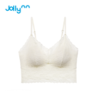 Jollynn Cloud Soft Lace Deep V Camisole Bra เสื้อในฟรีไซส์ ดีไซน์ลูกไม้สวยหรู
