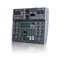 Audio Mixer ผลิตภัณฑ์ในสต็อก AK4/6/8 Channel มิกเซอร์เสียงมืออาชีพ 99 DSP เสียงบลูทูธ USB อินเตอร์เฟ