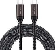 CHARBY Edge - PD 100W Type C to Type C Cable [Ultra Durable/Fast Charging/Data/5A] for Phone Tablet 