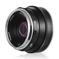 Andoer 35mm F1.6 Manual Focus Lens Large Aperture Compatible with Fujifilm Fuji X-A1/X-A10/X-A2/X-A3