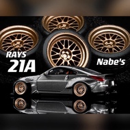 1/64 Nabes X Chika Rays 21A 8.9/9.7 mm modified wheel hub