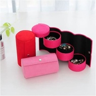 Cylinder JEWELRY Box.THREE LAYER JEWELRY BOX.