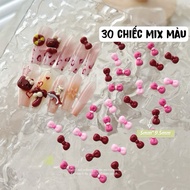 Genuine nail accessories - cute Hello Kitty handbag Cat Bow Bag 30 Charms - Unnie Nails Quality