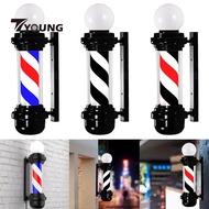 [Available] 23.6 inch Barber Pole Light Salon Rotating Light for Outdoor Hair Salon