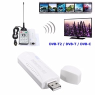 DAB DIGITAL HDTV STICK TUNER RECEIVER +FM +USB DONGLE DVB-T2/ DVB-T/ DVB-C REMOTE CONTROL