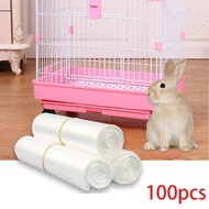 Pet Disposable Rabbit Cage Liner Plastic Bunny Cage Mat Cleaning Pad Hamster Dog Cage Replacement Di