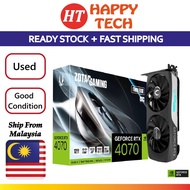 Used ZOTAC RTX 4070 GAMING GeForce Twin Edge OC 12GB GDDR6X