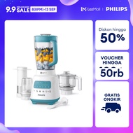 [EXTRA DISKON 50K] Blender Philips Plastik 2 liter - 5000 Series HR2223/60 - Blender jus - Blender b