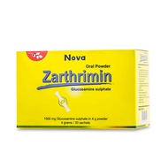 NOVA ZARTHRIMIN POWDER (GLUCOSAMINE 1500MG) [30 SACHETS] JOINT PAIN , STIFFNESS, INCREASE SYNOVIAL FLUID [EXP:12/2025]