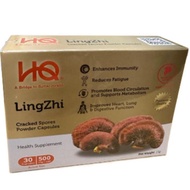 HQ HQ LingZhi Cracked Spores Powder Capsules 30s