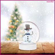 10Pcs DIY Snow Globe  Globe Christmas Clear Plastic Snow Globe for DIY Crafts