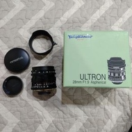 [售] Voigtlander Ultron 28mm F1.9 (L39/LTM接環)