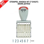 JOYKO N7 7Digit Number Stamp/Number Stamp/Number Stamp/Number Stamp [UMA]