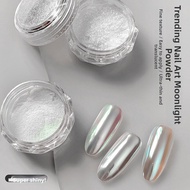 MUJIANUO | Pearl White Aurora Nails Mica Powder