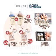 Hegen Set Newborn PCTO Feeding Milk Bottle PPSU / Serpentine Treasures Hegen Combo Value Buy