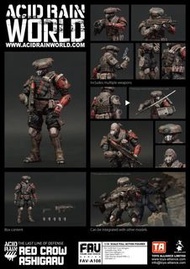 TOYS ALLIANCE x Acid Rain FAV-A108 赤鴉足輕 | TOYS ALLIANCE x Acid Rain FAV-A108 Red Crow Ashigaru 1:18 