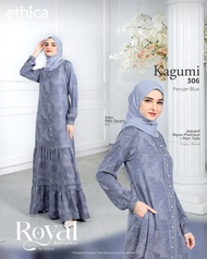 [COD] Gamis Sarimbit Ethica Terbaru ROYAL 18 PERSIAN BLUE / Sarimbit Lebaran Keluarga Ethica 2024