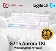 LOGITECH G715 TKL AURORA WIRELESS MECHANICAL GAMING KEYBOARD WITH LIGHTSYNC RGB LIGHTTING AND LIGHTS