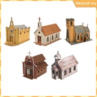 [BlesiyaedMY] 1:72 Scale Architecture Building Model Architecture Scene Wood Landscape Building Mate