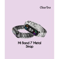 Metal replacement strap for Xiaomi Band 7. Replacement wrist strap for mi band 7. Metal strap mi ban