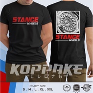 BBS STANCE WHEELS Rim T-Shirt Automotive Clothing