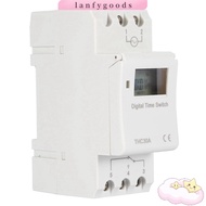 LANFYGOODSS Programmable Digital Timer Switch, 220V 1-168h Electronic Time Control, Home Automation 