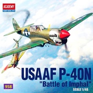 Educational Institute 12341 1/48 Us Air Force P-40N WARHAWK The Battle Of The Immortals