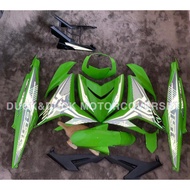 Y15ZR V1/V2 EXCITER GREEN MOTOR COVER SET