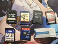 sandisk sony  kingmax sd卡